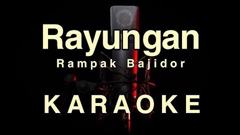 RAYUNGAN - DETTY KURNIA | KARAOKE VERSI BAJIDOR