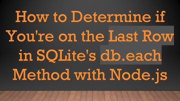 How to Determine if You