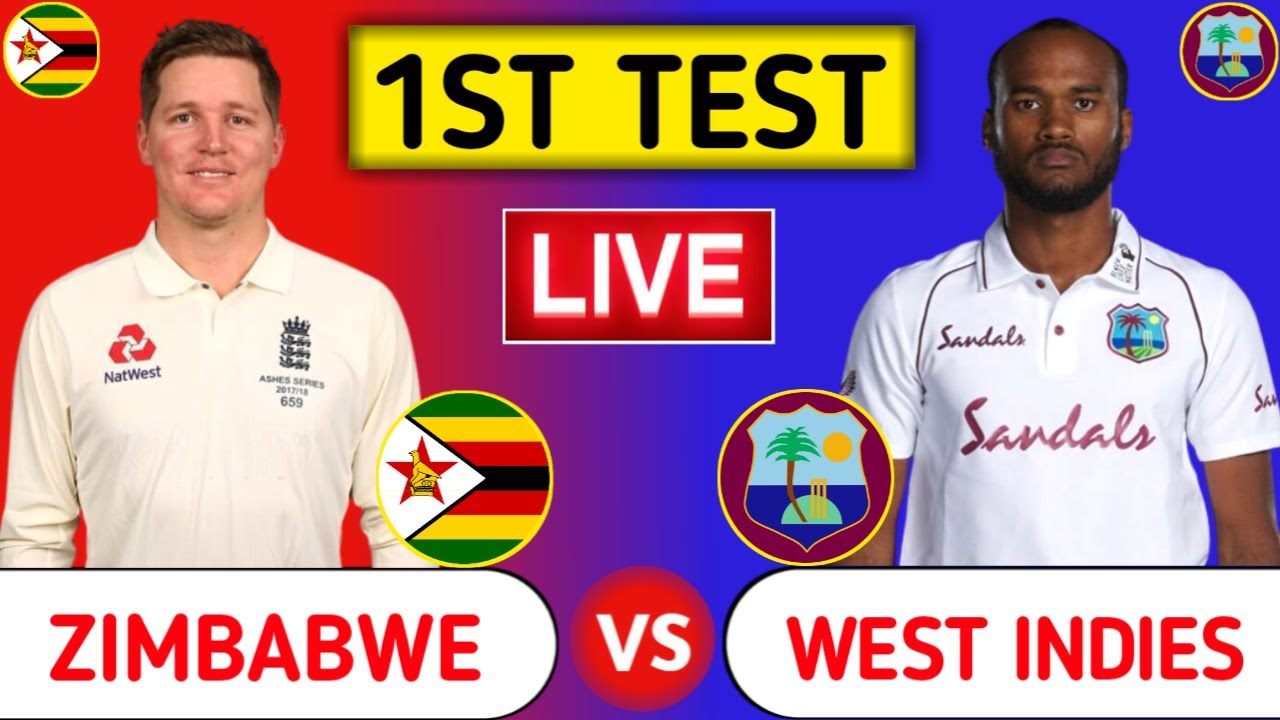 Zimbabwe Vs West Indies Live ZIM vs WI Live Score and Updates - 1st Test Day 3