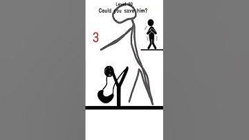 Draw 2 Save 3 : Could you save him? ( Part 20 ) #shorts