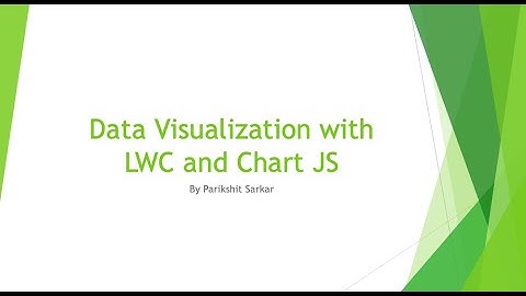 Data Visualisation with LWC and Chart JS