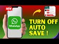 How to Turn Off Auto Download in WhatsApp in 2025 – Step-by-Step Guide