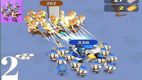 Commander IO - Gameplay Walkthrough Part 2 Levels 9-10 Army Commander  ( iOS, Android )