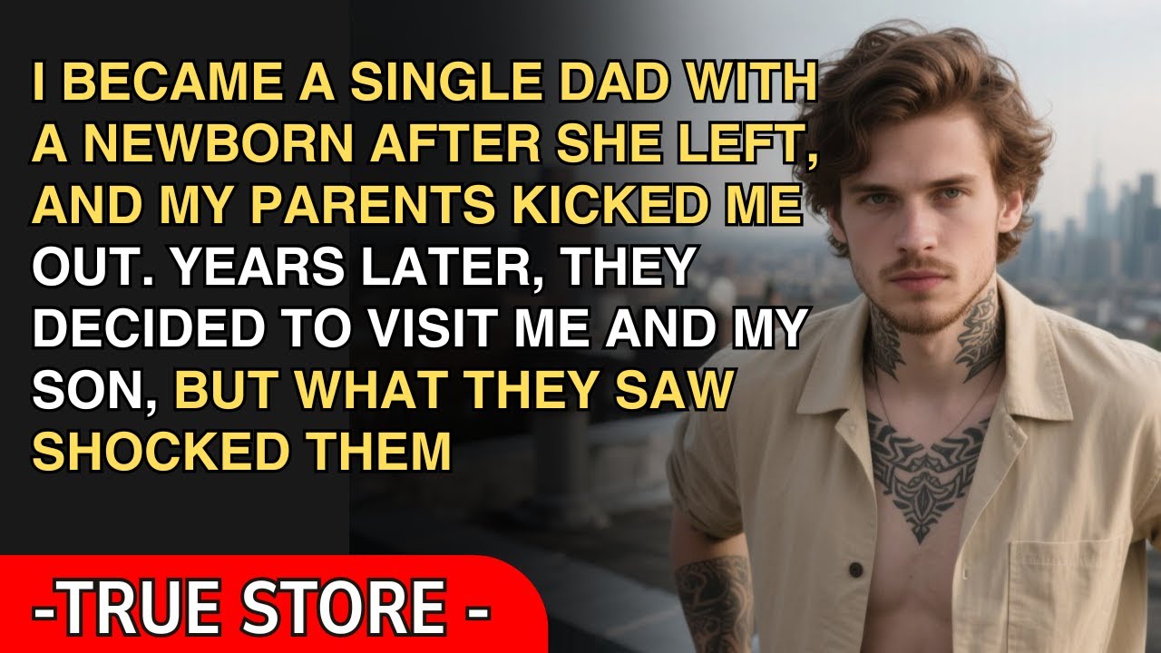 My Parents Abandoned Me, a Single Dad with a Newborn. Years Later They Came Back, But…