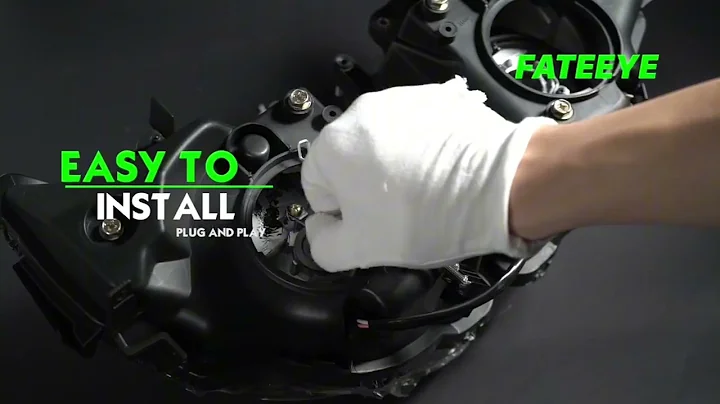 FateEye 1:1 led headlight install video