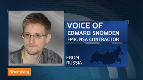 Snowden: Tech Companies Should Lead on Encryption