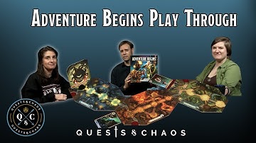 Adventure Begins How to Play and Play Through a D&D Board Game
