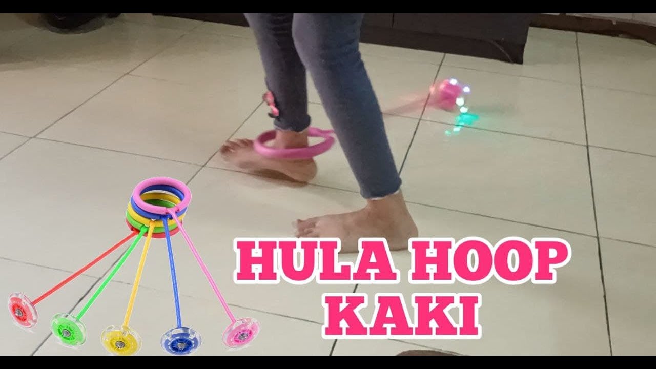 Cara Bermain Hula Hoop Kaki Lampu Nyala Jumpball Yoyo Flash Led