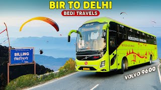 BIR BILLING to DELHI - Bedi Travels Luxury Volvo 9600 13.5m bus | बीड़ बिलिंग से दिल्ली | Himbus