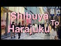 【4K】Japan Walk - Tokyo ,February 2021,Shibuya (渋谷) to Harajuku (原宿)#Japan #Tokyo #Shibuya #Harajuku