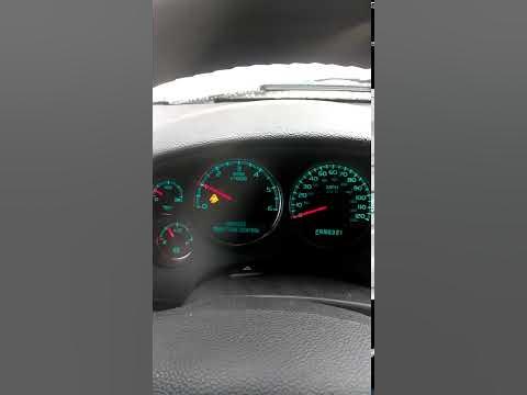 2007 Chevy Tahoe check engine light on binking. - YouTube