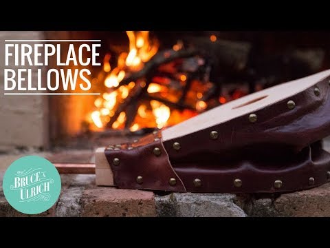 How to Make A Fireplace Bellows // Wood and Leather