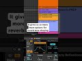 Why you should use an EQ instead of the Input Filter on Ableton’s stock reverb #ableton