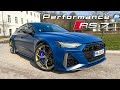 Audi rs7 performance 630hp  drive  sound  by automann in 4k