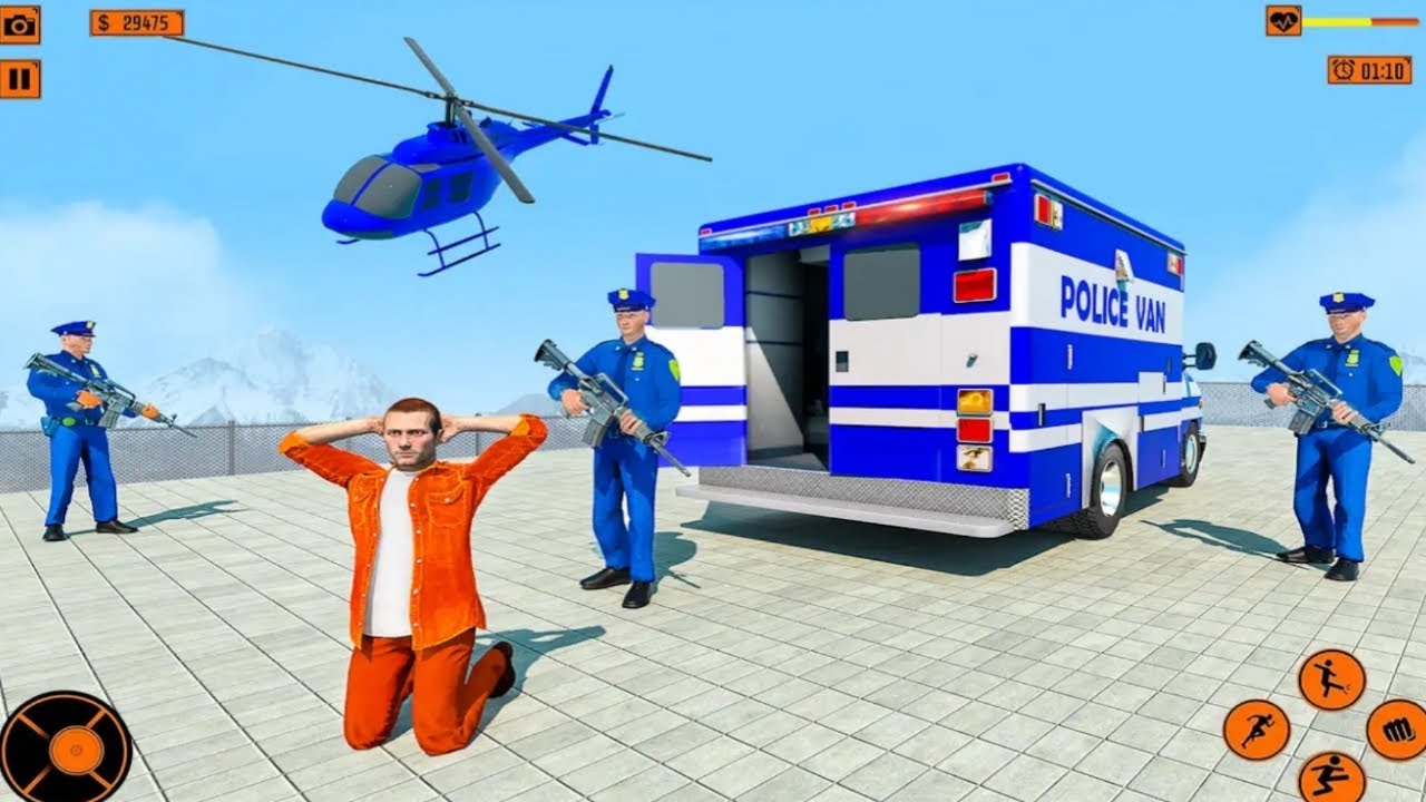 Police Prisoner Transport Truck Simulator || Android iOS Gamepley