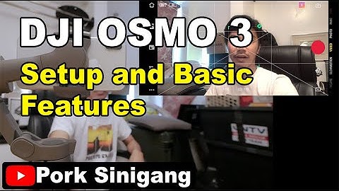 *TAGALOG* How to Setup DJI Osmo Mobile 3 (Mounting, Basic Features, Buttons, etc)