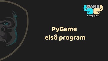 1.1 Pip csomagkezelő. PyGame telepítése. Első PyGame kód elkészítése.
