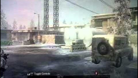 Call of duty Black Ops: random spawn tomahawk kill across the map
