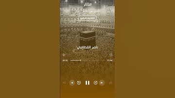 سورة التكاثر | ناصر القطامي