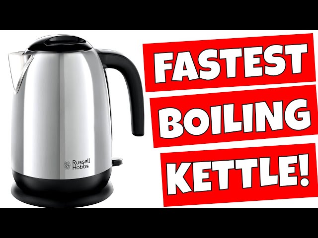 Fastest Boiling Kettle Only 45 Seconds Russell Hobbs Stainless