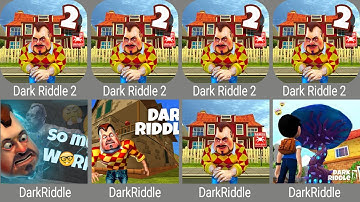 Dark Riddle Mod vs Dark Riddle 2 Full Chapter 2 Gameplay Walkthrough | Part 11 #darkriddle