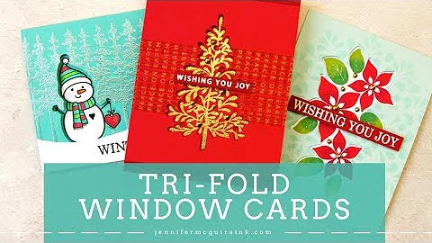 Tri-Fold Window Card Designs