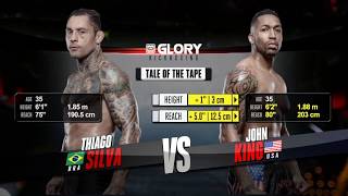 GLORY 48: Thiago Silva vs. John King - FULL FIGHT