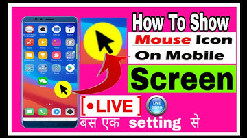 Show Mouse Cursor On Android Simply | Touch Point Arrow on Android | uk