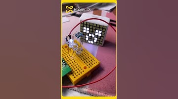 DIY Matrix LED Emoji: Light Up Your Mood! #shorts#youtubeshorts #ai #education#viralvideo#trending