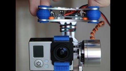 Testing banggood 2 axis Gimbal on DJI PHANTOM