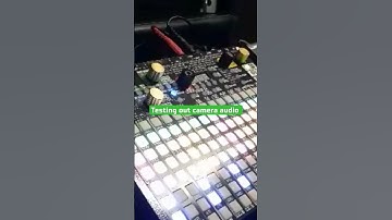 testing out camera audio with my synthstrom deluge