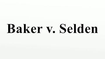 Baker v. Selden