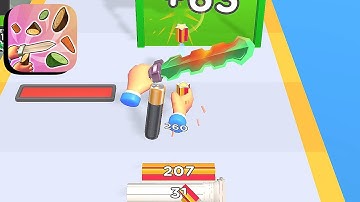 Slice Hit ​- All Levels Gameplay Android,ios (Part 49)