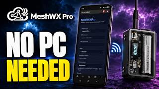 MeshWX Pro: NOAA Weather Alerts Over Meshtastic or MeshCore Without a Computer