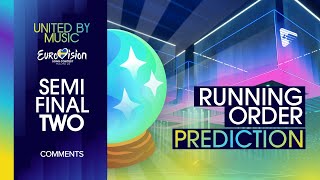 Eurovision 2024: Running Order Prediction (Semi Final 2)