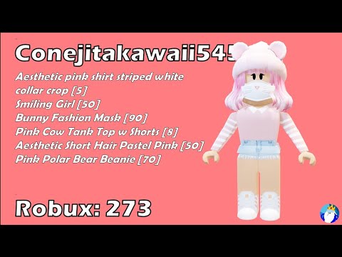 roblox girl  Pink, Pink girl, Cute pink