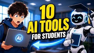 Best AI Tools for Students (2026) 📚 | Top 10 AI Tools Every Student Must Use! (Hindi)