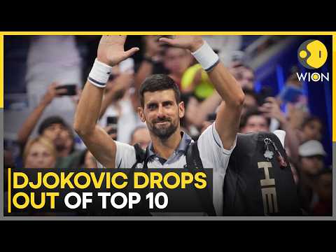 Novak Djokovic Drops Out of Top 10, End of an Era in Tennis | WION News