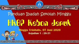 Ibadah sekolah minggu 07 juni 2020, trinitatis