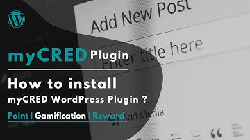 myCRED Integration | WordPress Plugin | How to install | Points | Elementor | Gamification