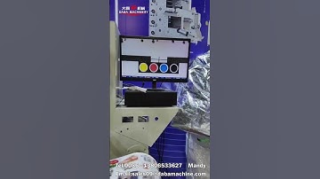 4 colors flexo printing machine at the exhibition