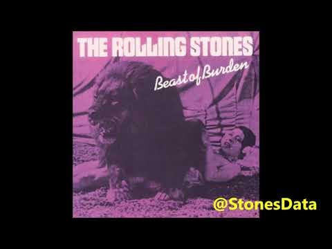 Rolling Stones Unreleased: Beast of Burden (early version, 1977) #rollingstones