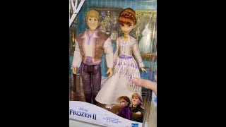 Frozen 2 Unboxing Anna and Kristoff Doll #shorts