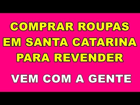 roupas para revender santa catarina