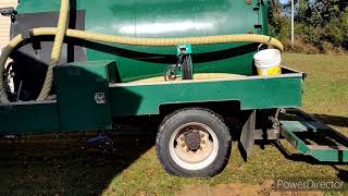 replacing a busted septic tank