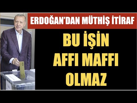 ERDOĞAN İÇİN YOLUN SONU… BU SEÇİMİN AFFI MAFFI OLMAZ