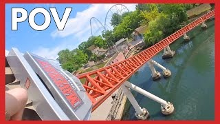 Maverick POV Front Row | Cedar Point 🇺🇲