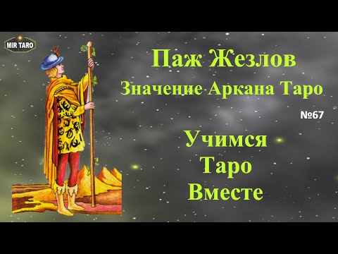 Паж Жезлов - значение аркана Таро: / личная жизнь / финансы / перспективы / совет.