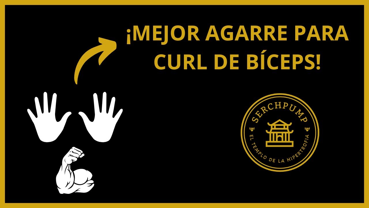 ¿Cuál es el mejor TIPO de AGARRE para realizar CURL de BÍCEPS correctamente? 🤔✅ (Funciona) #19