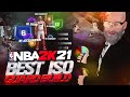 THE BEST ISO GUARD BUILD ON NBA 2K21!! (max wingspan + speedboosting...)